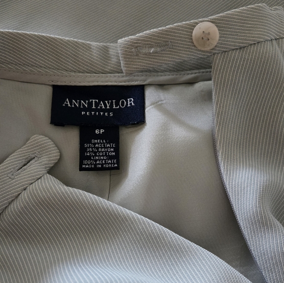 Ann Taylor Grey Dress Pants - Picture 4 of 5
